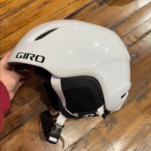 Giro White Ski Helmet